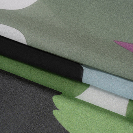 Mood Exclusive Black Garden Giants Viscose Chiffon