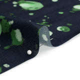 Mood Exclusive Green Murph's Hope Striped Viscose Dobby