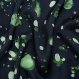 Mood Exclusive Green Murph's Hope Striped Viscose Dobby