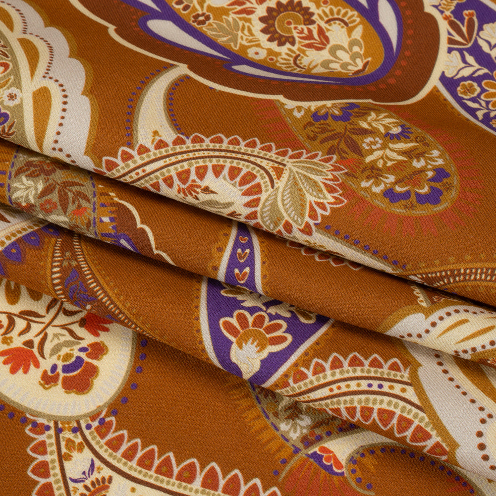 Mood Exclusive Brown Sugar Plum Viscose Twill
