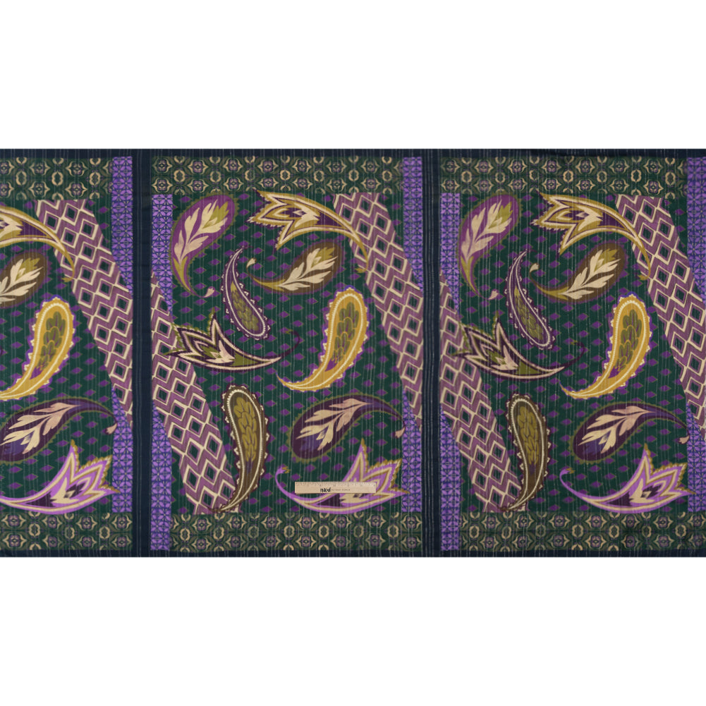 Mood Exclusive Pretty for Paisley Metallic Striped Viscose Dobby
