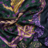 Mood Exclusive Pretty for Paisley Metallic Striped Viscose Dobby