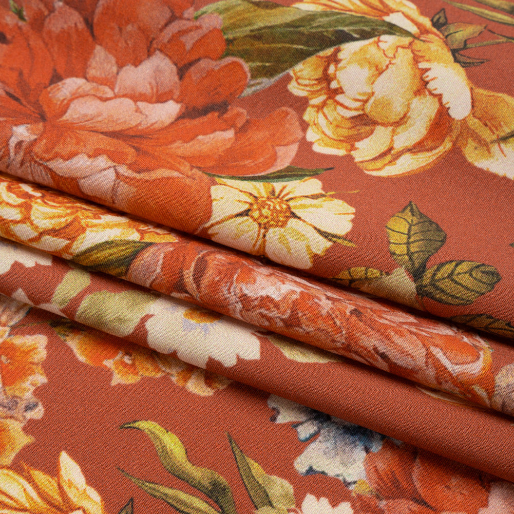 Mood Exclusive Petal Plucking Stretch Cotton Poplin