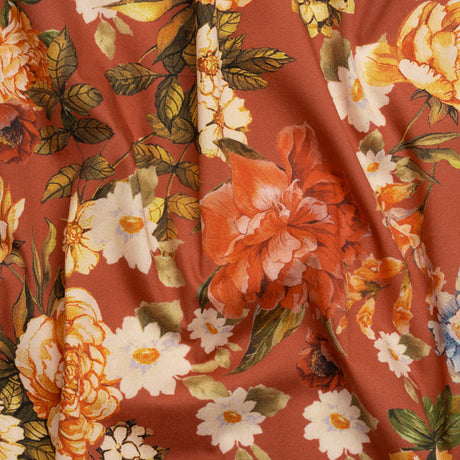 Mood Exclusive Petal Plucking Stretch Cotton Poplin