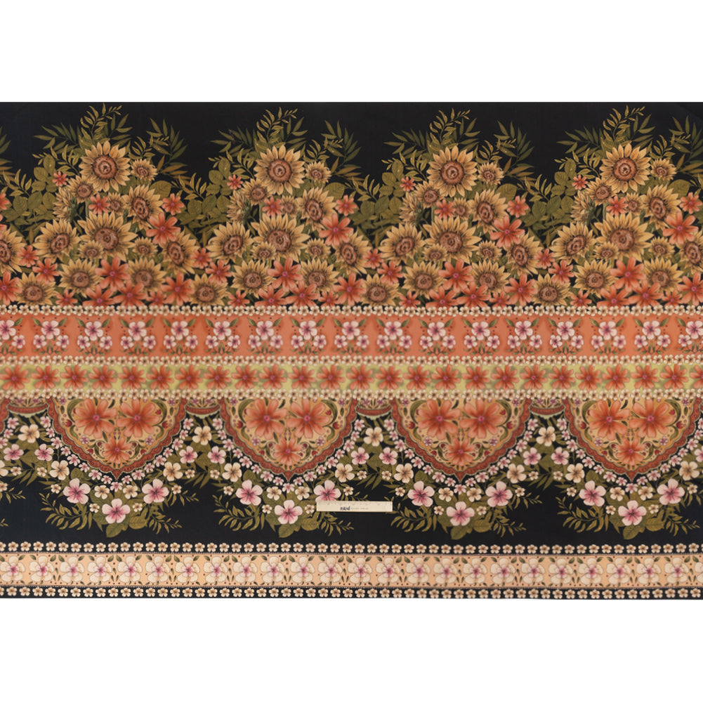 Mood Exclusive Magnifique Marguerite Stretch Cotton Poplin Panel