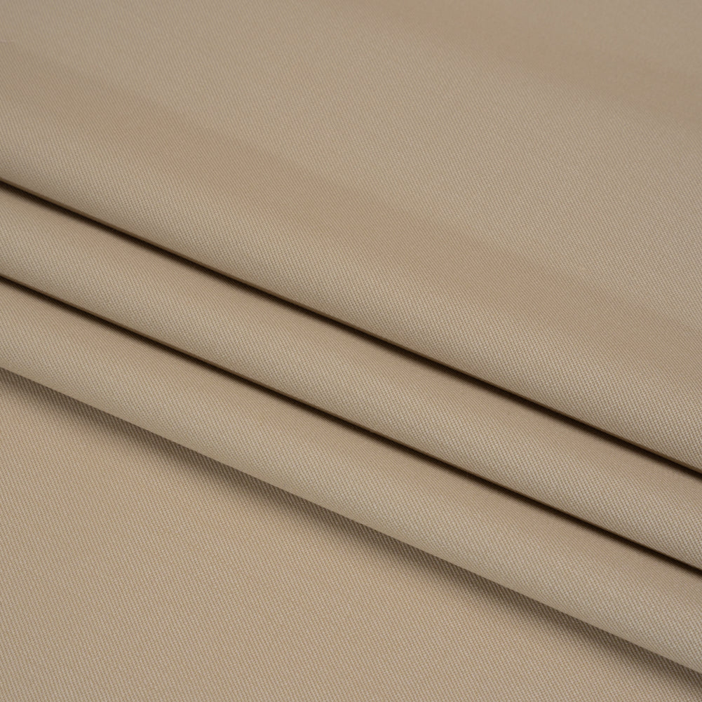 Super 120 Merino Wool Suiting - Oatmeal - Finn Collection