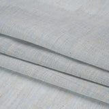 Baby Blue and Beige Heathered Lightweight Linen Blend Woven