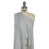 Baby Blue and Beige Heathered Lightweight Linen Blend Woven
