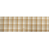 Beige and Cream Checkered Lightweight Linen Woven