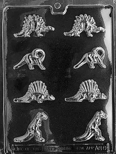 Bite Size Dinosaurs Chocolate Mold - LPA060