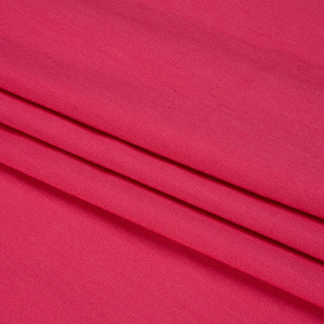 Stretch Linen Woven - Lipstick - Asturias Collection