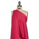 Stretch Linen Woven - Lipstick - Asturias Collection