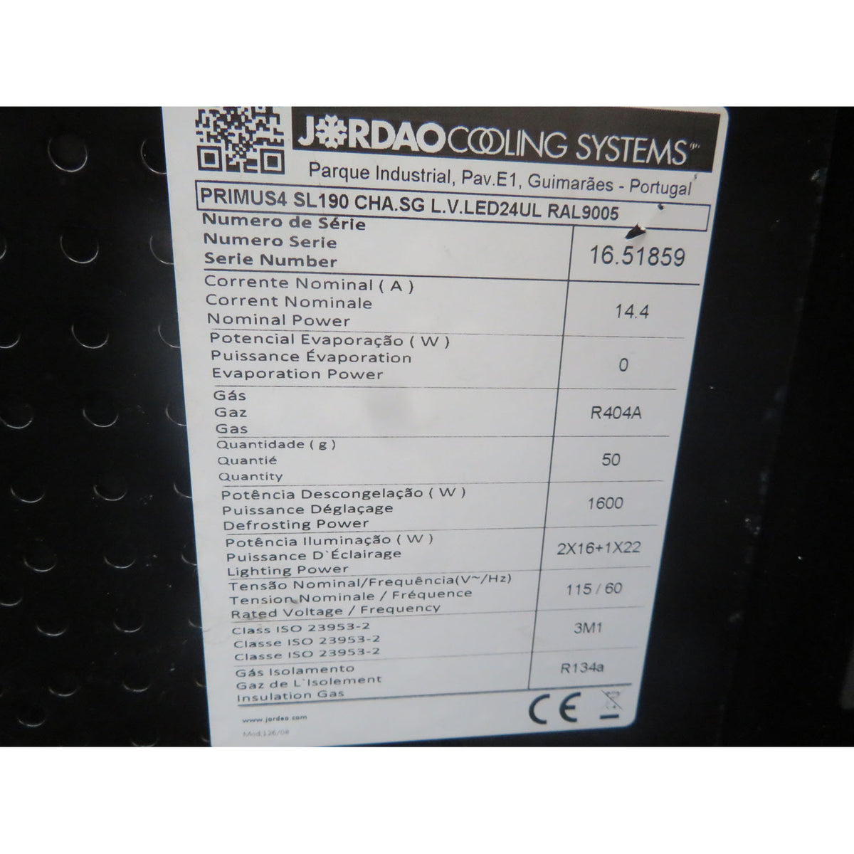 Jordao PRIMUS4-190cm Open Case, Remote, Used Good Condition