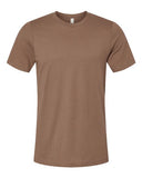 Classic jersey tee in Black, White, Navy, Athletic Heather, Dark Gray and Olive cotton jersey