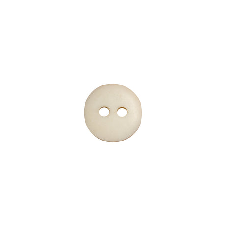 Beige Marbled Shell 2-Hole Button - 16L/10mm