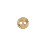 Beige Marbled Shell 2-Hole Button - 16L/10mm