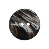 Iridescent Brown Organic Shell 2-Hole Button - 40L/25.5mm