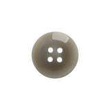 Gray Shimmering 4-Hole Plastic Button - 28L/18mm