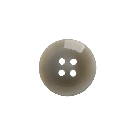Gray Shimmering 4-Hole Plastic Button - 28L/18mm