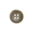 Gray Shimmering 4-Hole Plastic Button - 28L/18mm