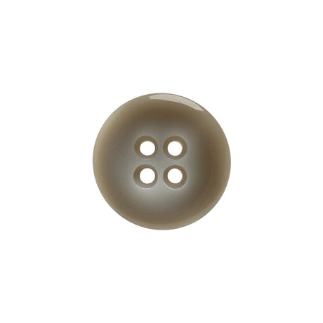 Gray Shimmering 4-Hole Plastic Button - 28L/18mm