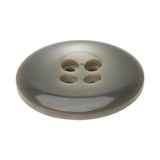 Gray Shimmering 4-Hole Plastic Button - 54L/34mm