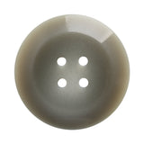 Gray Shimmering 4-Hole Plastic Button - 54L/34mm