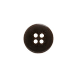Iridescent Brown 4-Hole Shell Button - 24L/15mm