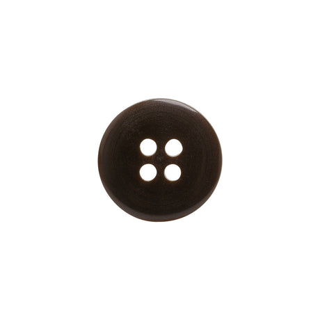 Iridescent Brown 4-Hole Shell Button - 24L/15mm