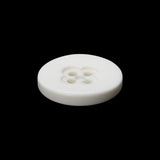 Off White Clover 4-Hole Plastic Button - 36L/23mm