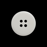 Off White Clover 4-Hole Plastic Button - 36L/23mm