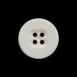Off White Clover 4-Hole Plastic Button - 36L/23mm
