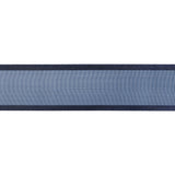 Sheer Ribbon with Double Faced Satin Edges - 1" - Navy
