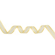 Sheer Ribbon with Double Faced Satin Edges - 0.75" - Yellow