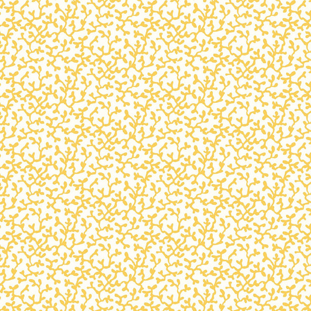 Liberty Art Fabrics Yellow Corallium Lasenby Quilting Cotton