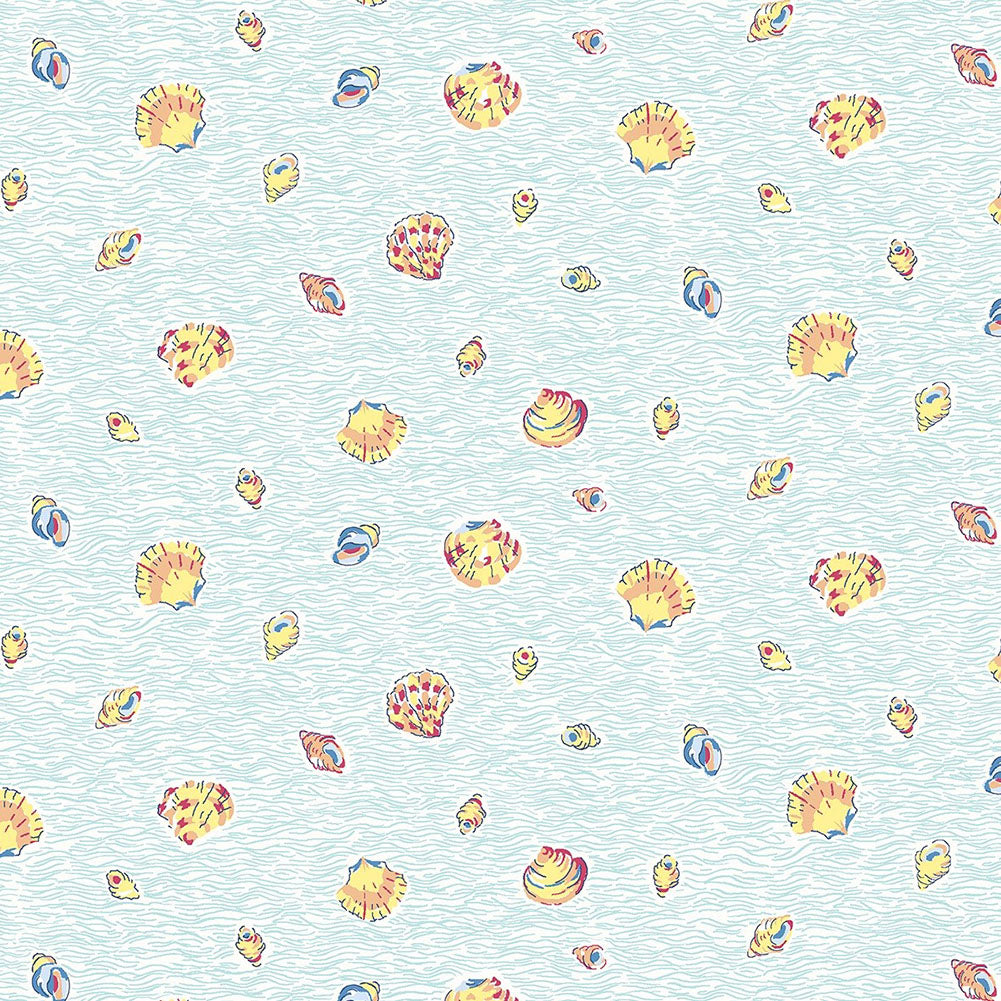 Liberty Art Fabrics Sky Seashells Lasenby Quilting Cotton