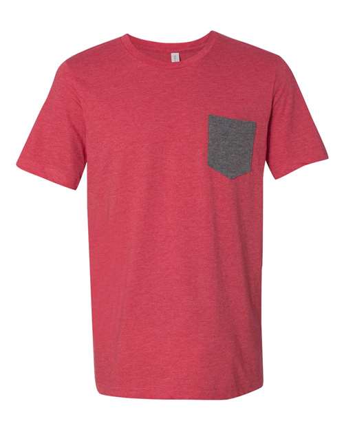 BELLA + CANVAS Men's Jersey Pocket Tee