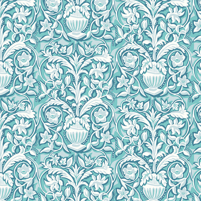 Liberty Art Fabrics Green Lincoln Fields Lasenby Quilting Cotton