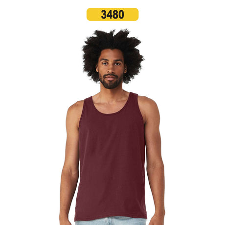 BELLA + CANVAS® Men's Cool and Comfortable Crewneck Sleeveless Jersey Tank top