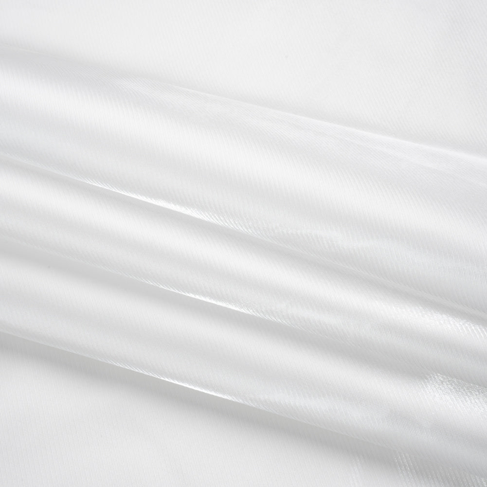 Luminous Polyester Mikado - White - Verena Collection