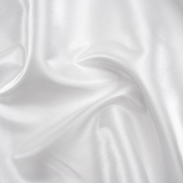 Luminous Polyester Mikado - White - Verena Collection