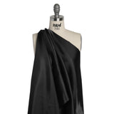 Luminous Polyester Mikado - Black - Verena Collection