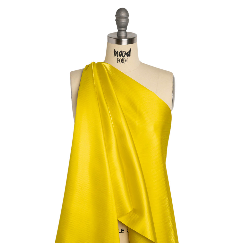Luminous Polyester Mikado - Sunshine Yellow - Verena Collection