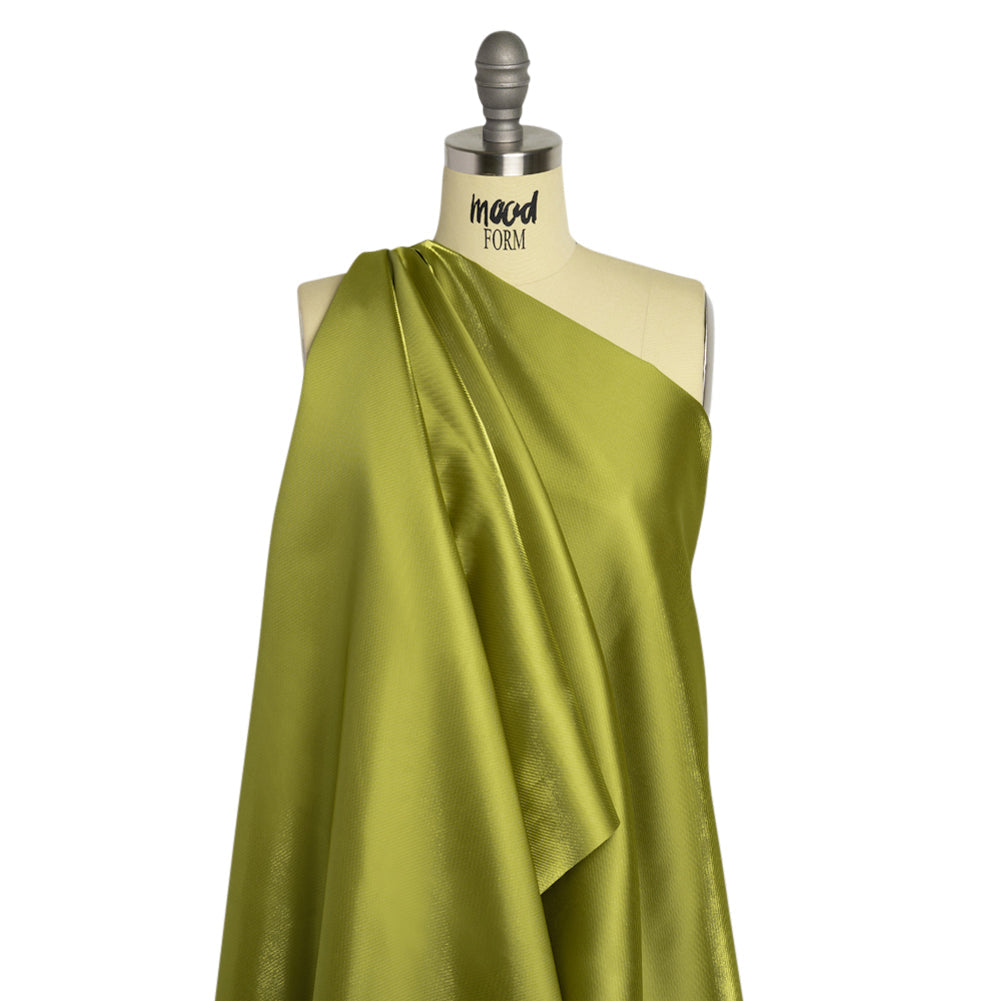 Luminous Polyester Mikado - Chartreuse - Verena Collection