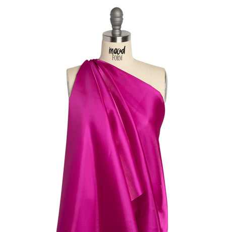 Luminous Polyester Mikado - Fuchsia - Verena Collection