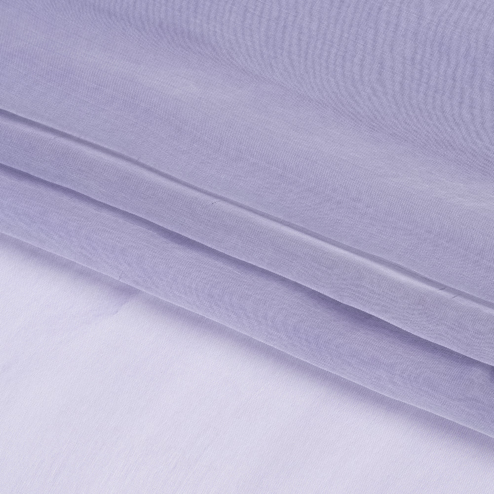 Chiffon-Like Silk Voile - Lavender and Silver Iridescent - Adelaide Collection