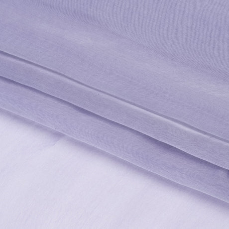Chiffon-Like Silk Voile - Lavender and Silver Iridescent - Adelaide Collection