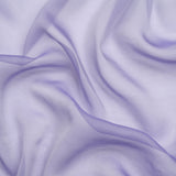 Chiffon-Like Silk Voile - Lavender and Silver Iridescent - Adelaide Collection