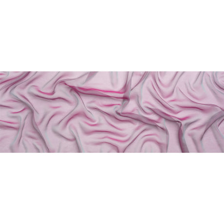 Chiffon-Like Silk Voile - Seafoam and Magenta Iridescent - Adelaide Collection