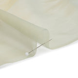Chiffon-Like Silk Voile - Gray and Tan Iridescent - Adelaide Collection